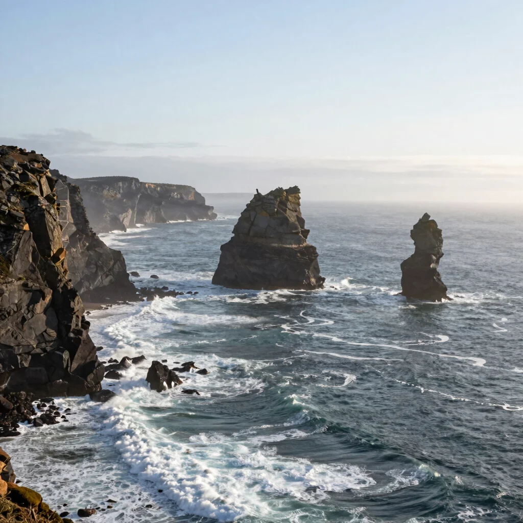 Off Peak Discovery Along Northern California Sea Cliffs